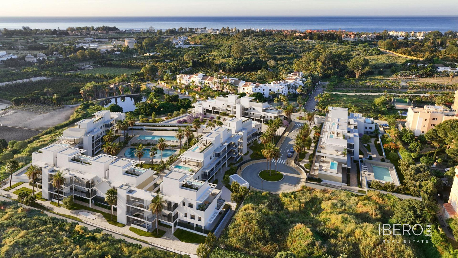 Pis 4+kk – Estepona, Urbanización Palm Gardens, Parque Antena - Vista 3