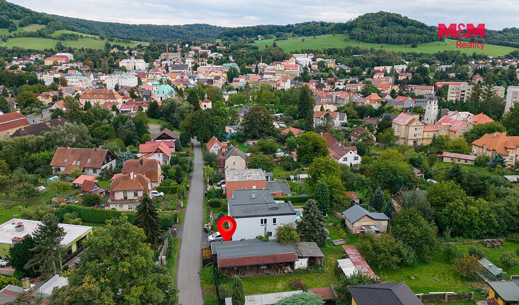 Prodej pozemku s garáží v České Kamenici, Česká Kamenice – náhled fotky 2