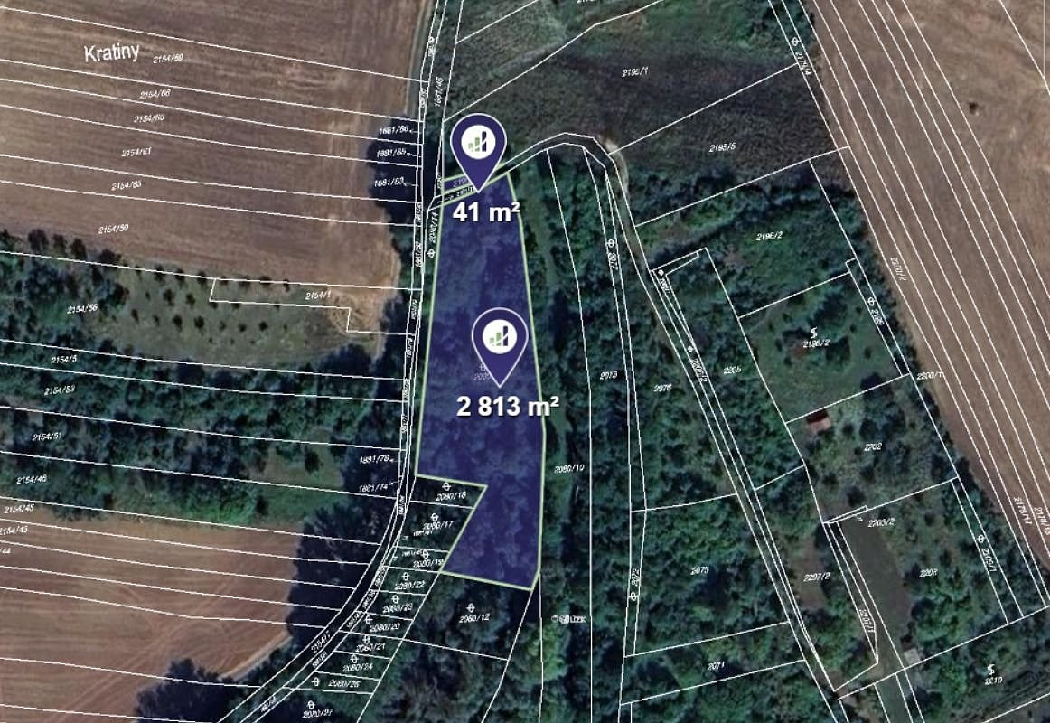 Prodej pozemku 2 854 m²