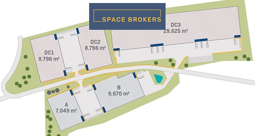 Pronájem skladovacích prostor 8 426 m² – pohled 4