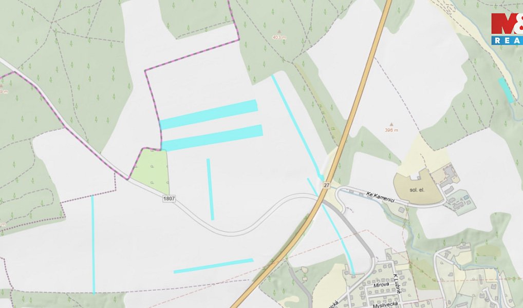 Prodej pole 75 595 m², Třemošná – náhled fotky 4