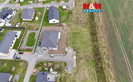 Prodej stavebního pozemku 812 m², Blovice - Hradiště, okres Plzeň-Jih