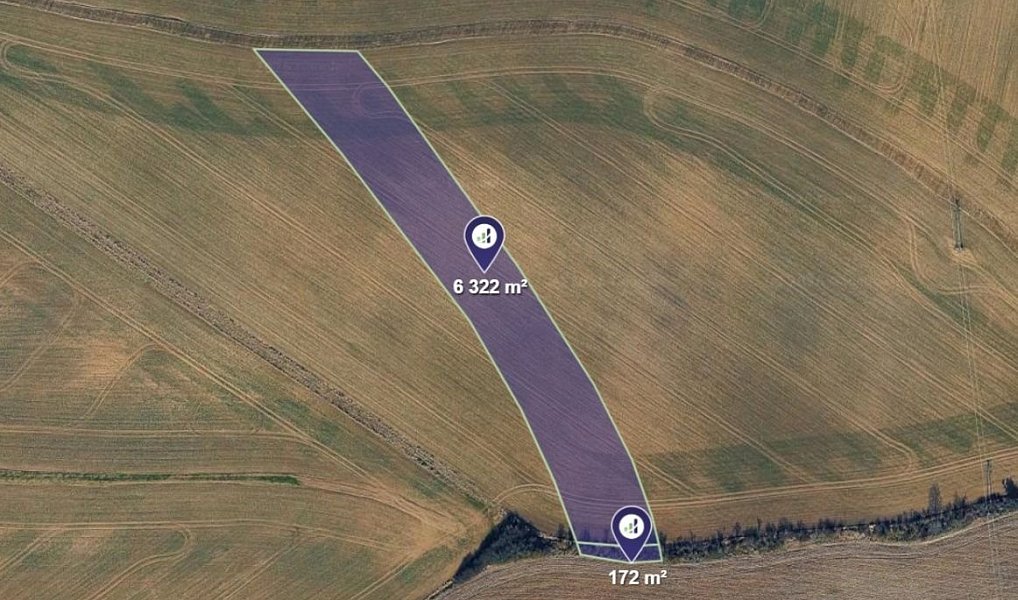 Prodej pozemku, 812 m², Plzeň-jih, Dobřany