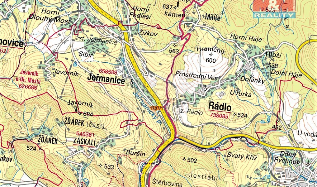 Prodej louky 3 780 m², Jeřmanice – náhled fotky 2