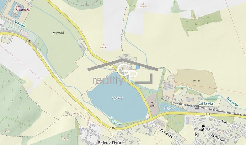 Prodej stavebního pozemku 1 106 m², Netolice – náhled fotky 7