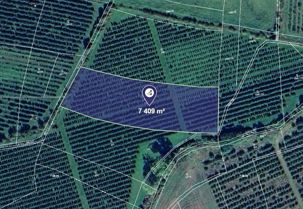 Prodej pole 3 705 m²
