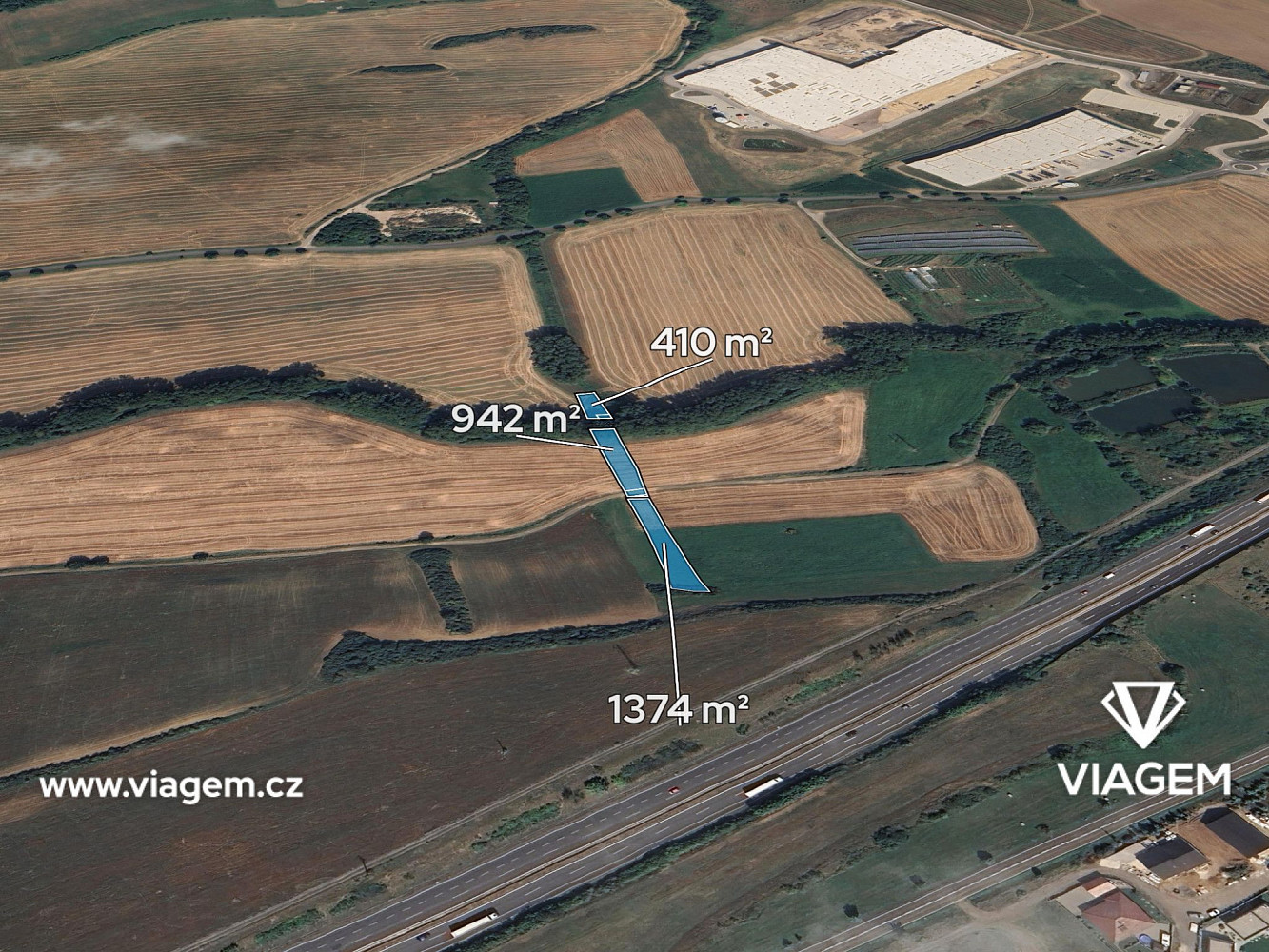 Prodej pole 908 m²