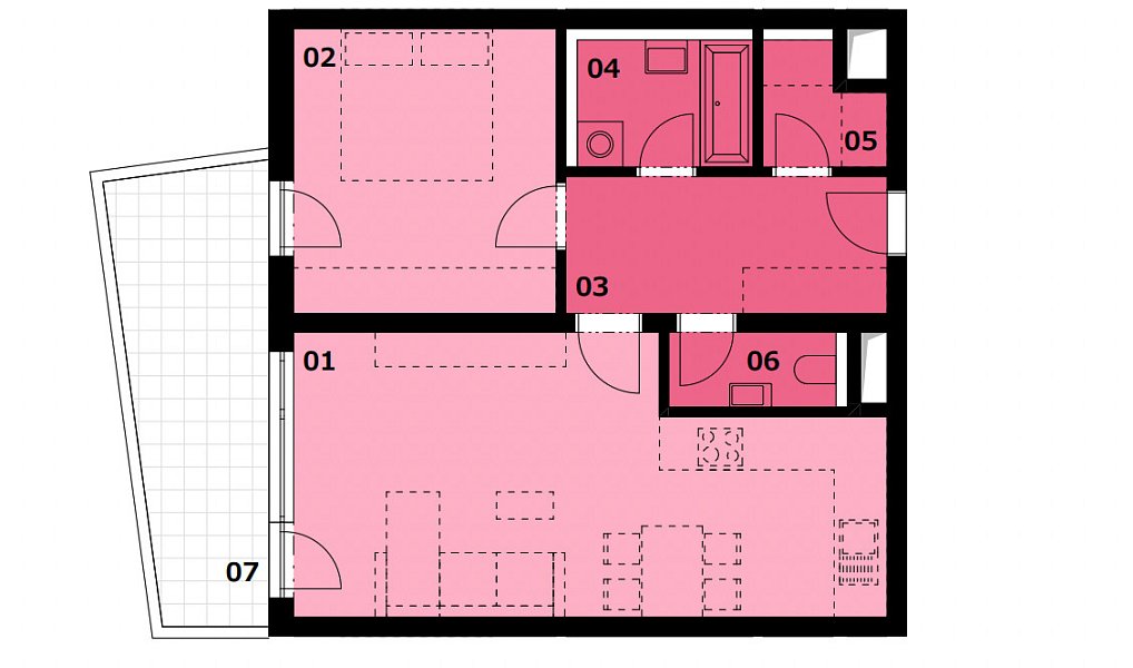 Prodej bytu 2+kk 60 m², Karlovy Vary – náhled fotky 4