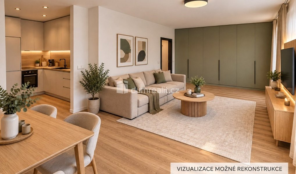 Prodej bytu 1+kk, 39 m², Vokovice - Praha 6, Praha