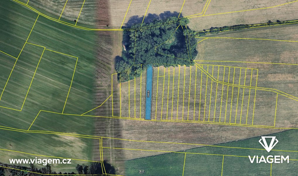 Prodej pole 494 m², Pardubice – náhled fotky 4