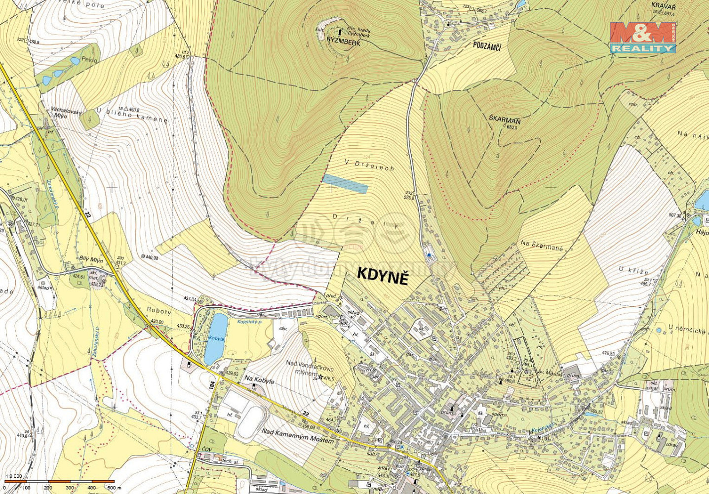 Prodej louky 7 787 m² – pohled 6