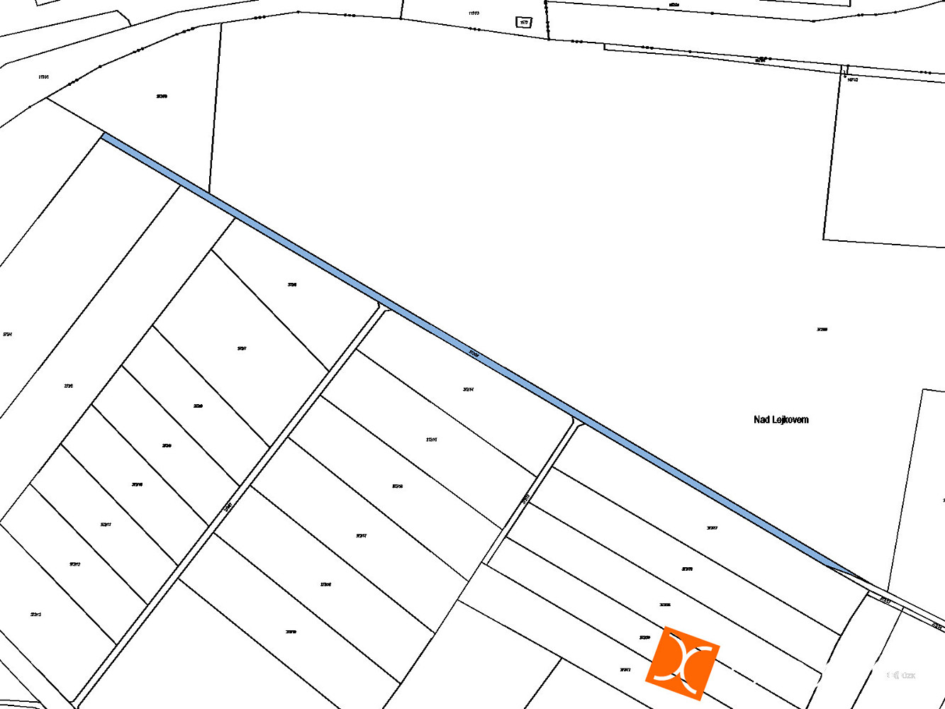 Prodej pole 393 m² – pohled 3