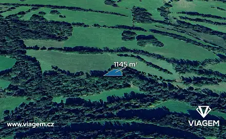 Prodej pole 572 m², Heřmanov, okres Děčín