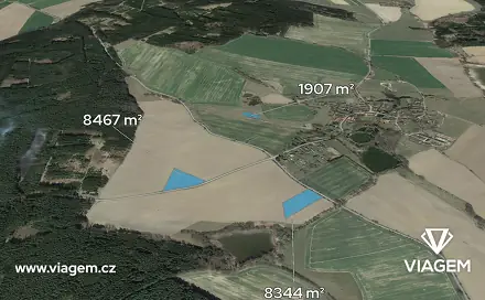 Prodej pole 3 119 m², Tučapy, okres Tábor