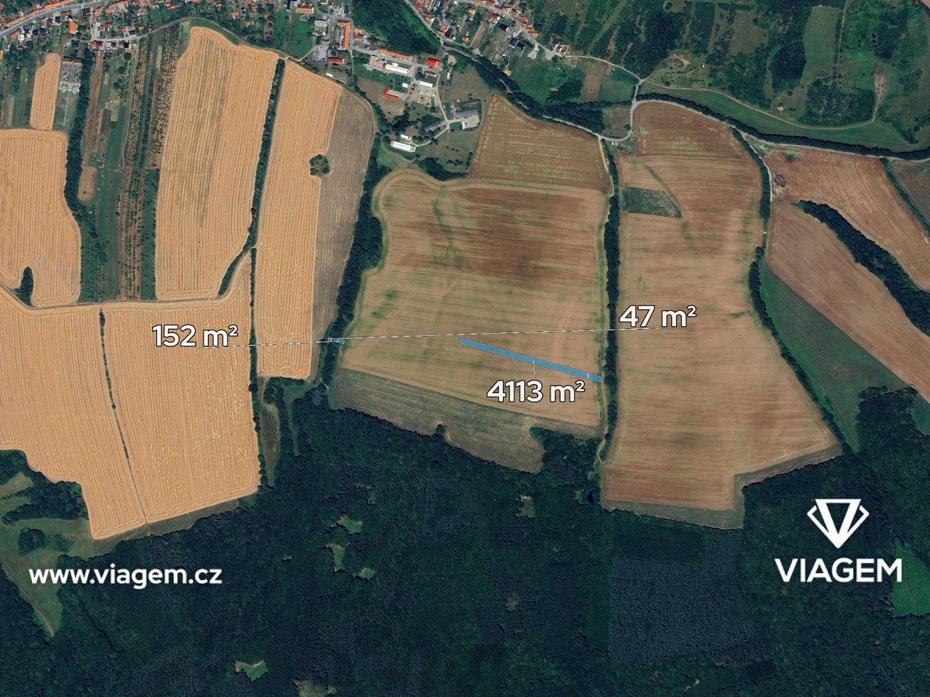 Prodej pole 2 156 m² – fotografie 2