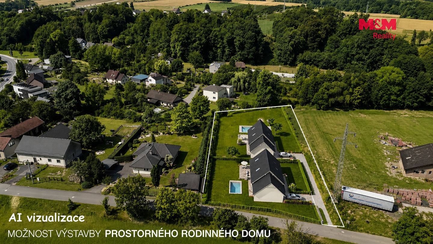 Prodej stavebního pozemku 1 978 m² – fotografie 3