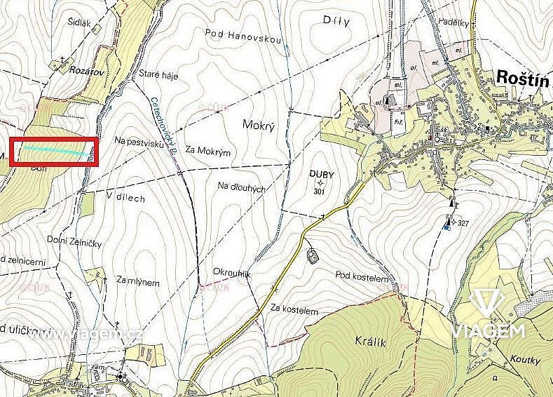 Pole 5 373 m², Podíl 47 % o výměře 2 537 m² – pohled 4