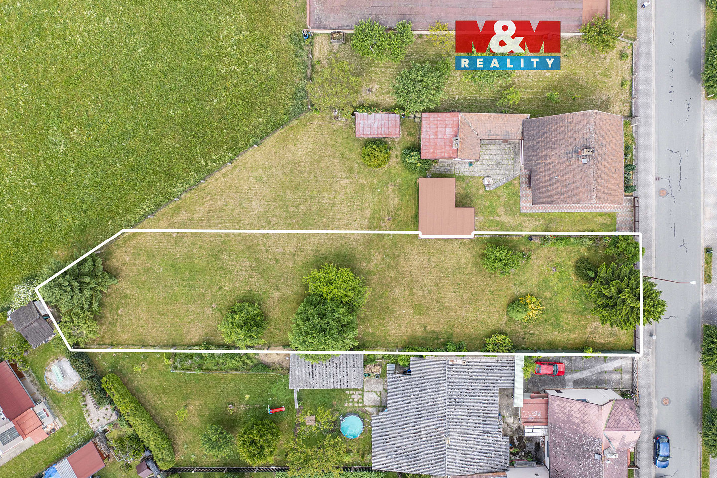 Prodej stavebního pozemku 1 025 m²