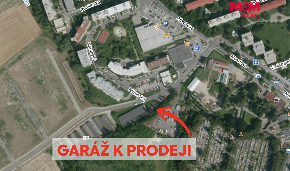 Prodej garáže, 19 m2, Kroměříž, ul. Albertova, Kroměříž – náhled fotky 2