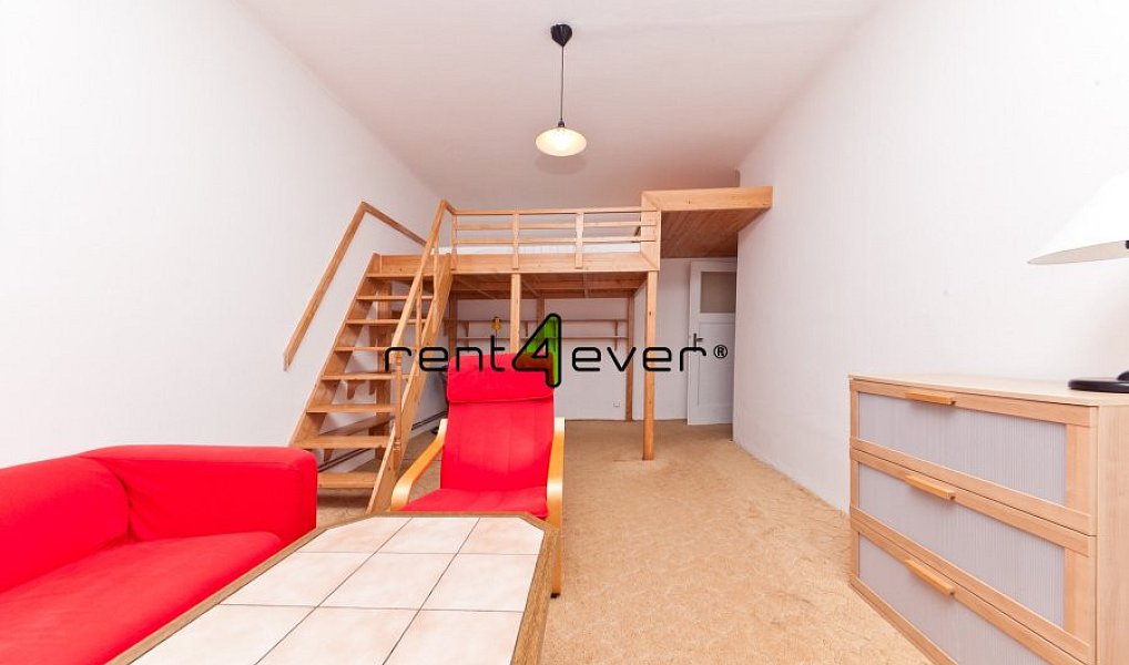 Pronájem bytu 1+1, 46 m², Smíchov - Praha 5, Praha