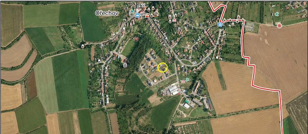 Prodej stavebního pozemku 799 m² – fotografie 3