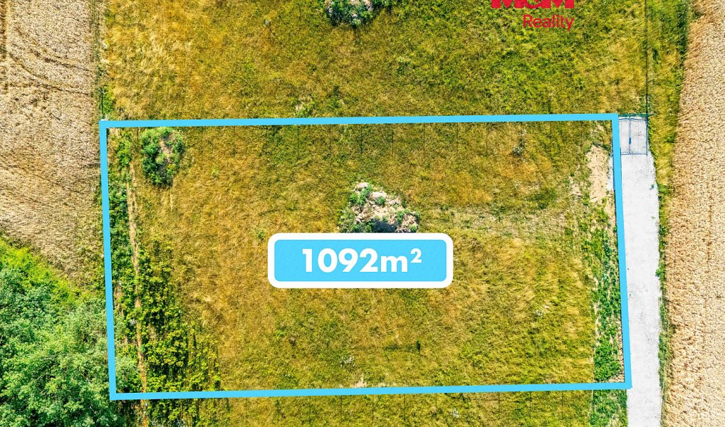 Prodej, Pozemek, 1092 m²