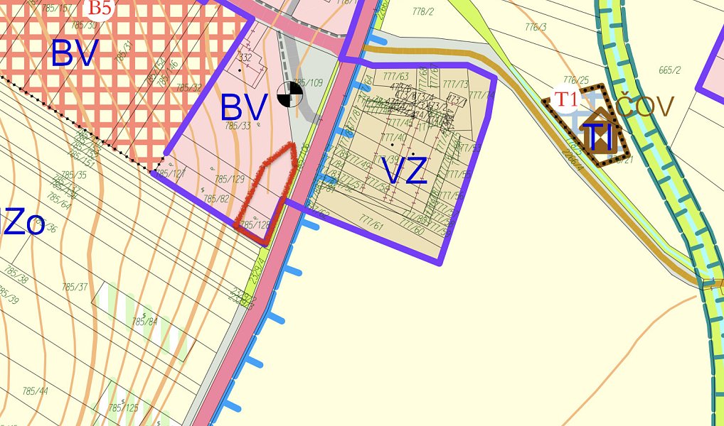 Prodej stavebního pozemku 896 m², Násedlovice – náhled fotky 16