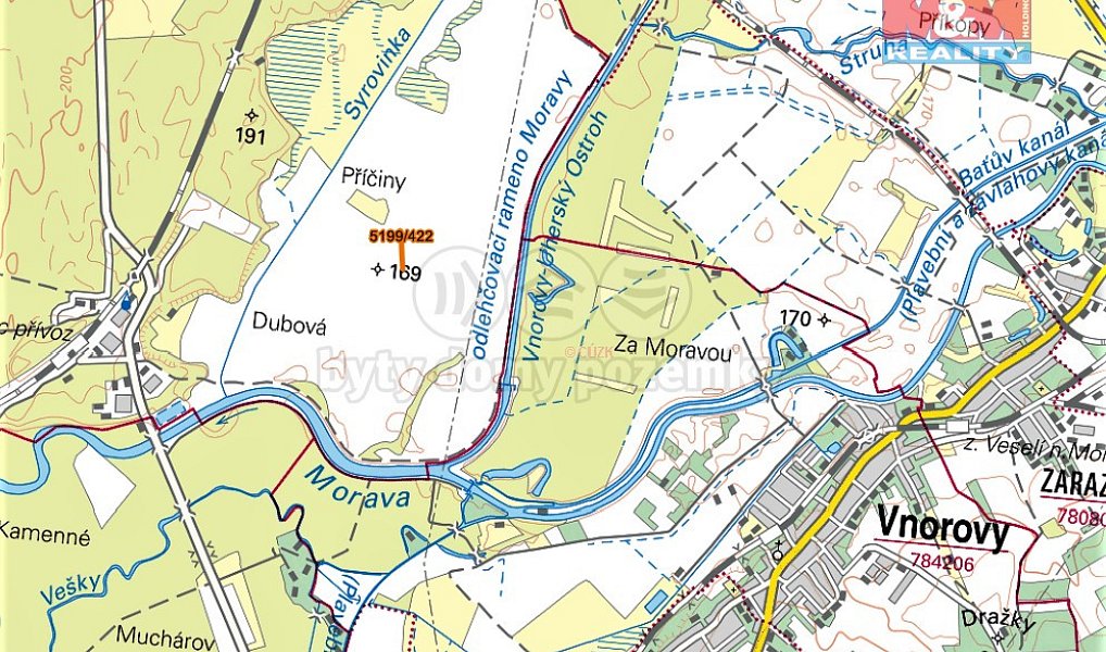 Prodej pole 2 788 m², Bzenec – náhled fotky 5