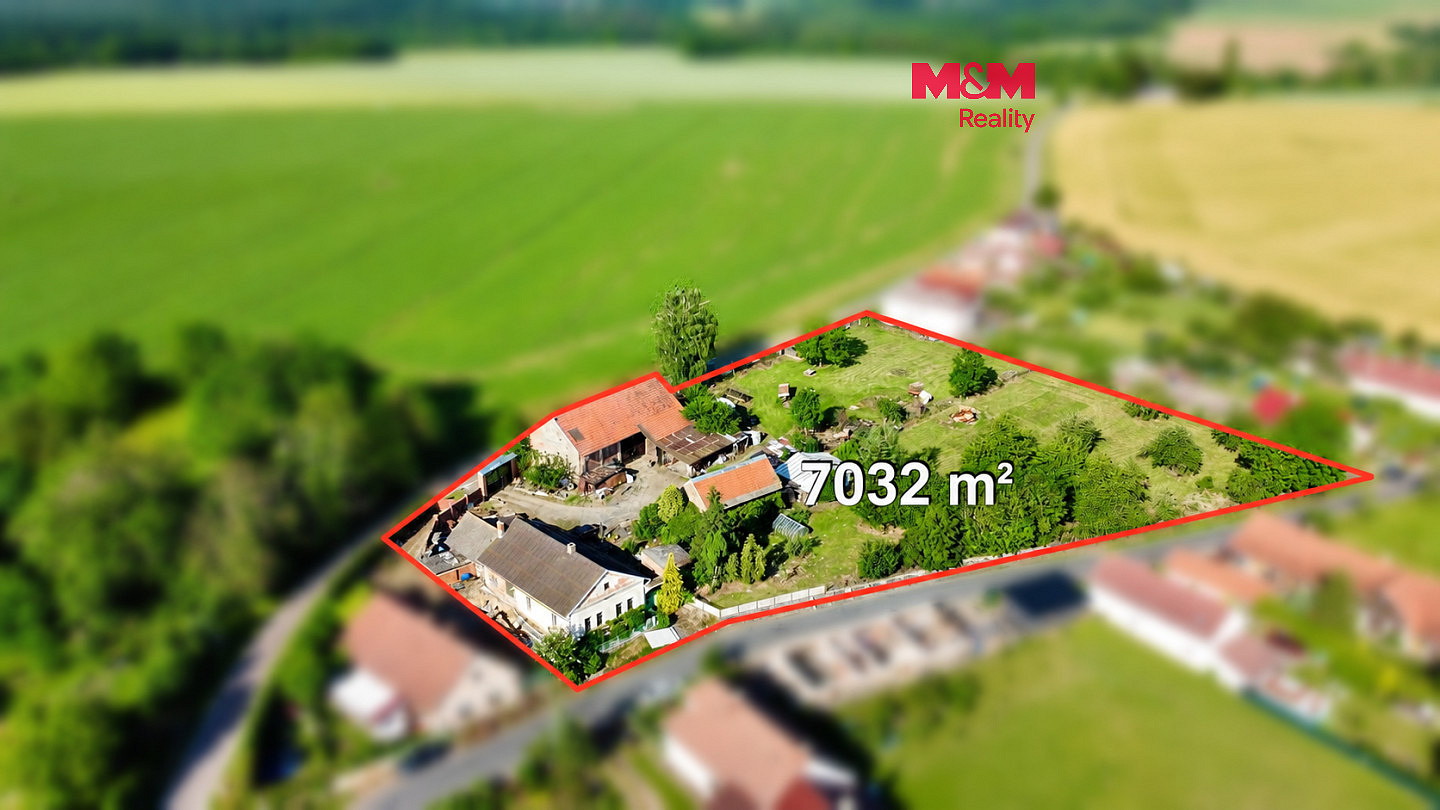 Prodej domu 120 m² s pozemkem 7 032 m²