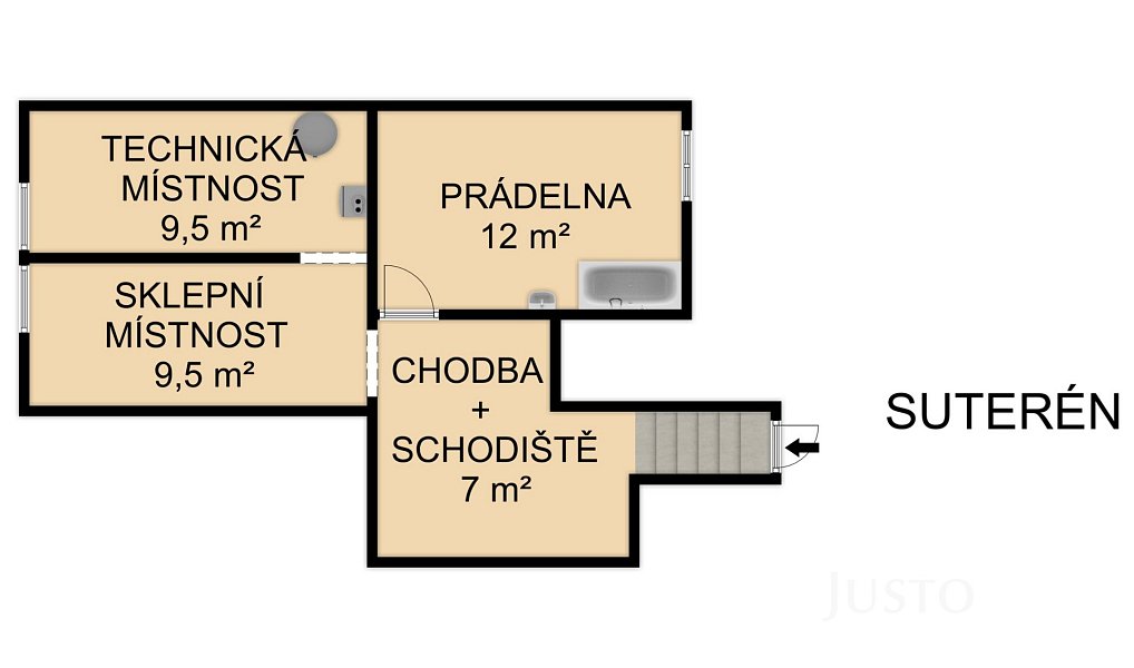 Prodej domu 231 m² s pozemkem 335 m², Písek – náhled fotky 8