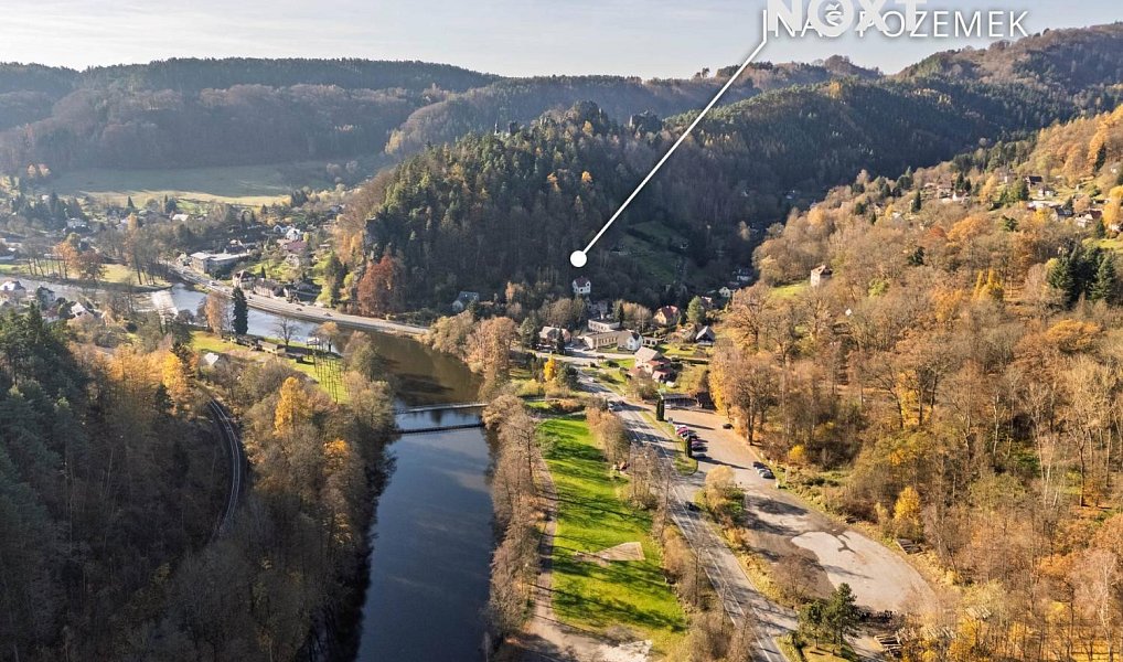 Prodej stavebního pozemku 3 487 m², Malá Skála – náhled fotky 2