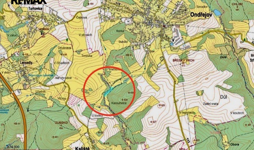 Prodej vodní plochy 8 264 m², Ondřejov – náhled fotky 22