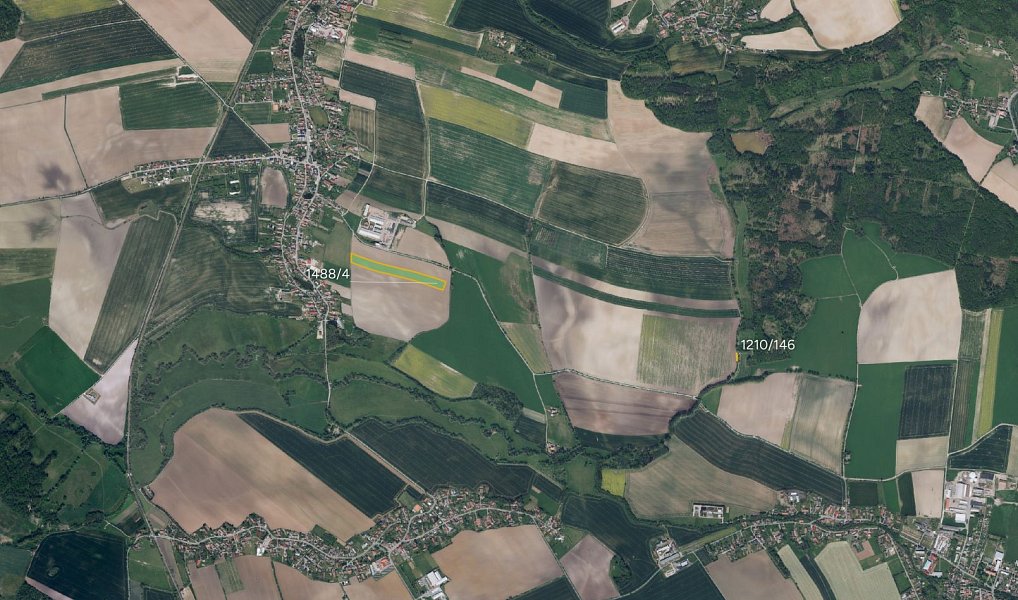 Prodej pole 30 354 m², Bohuslavice – náhled fotky 2