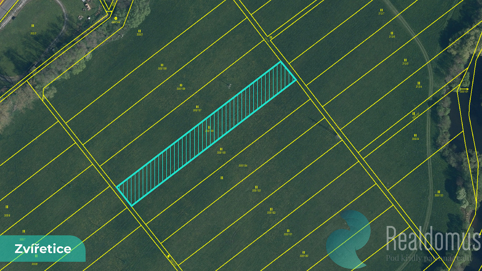 Prodej pole 1 908 m²