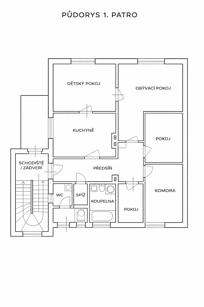 Prodej domu 186 m² s pozemkem 1 003 m² – pohled 5