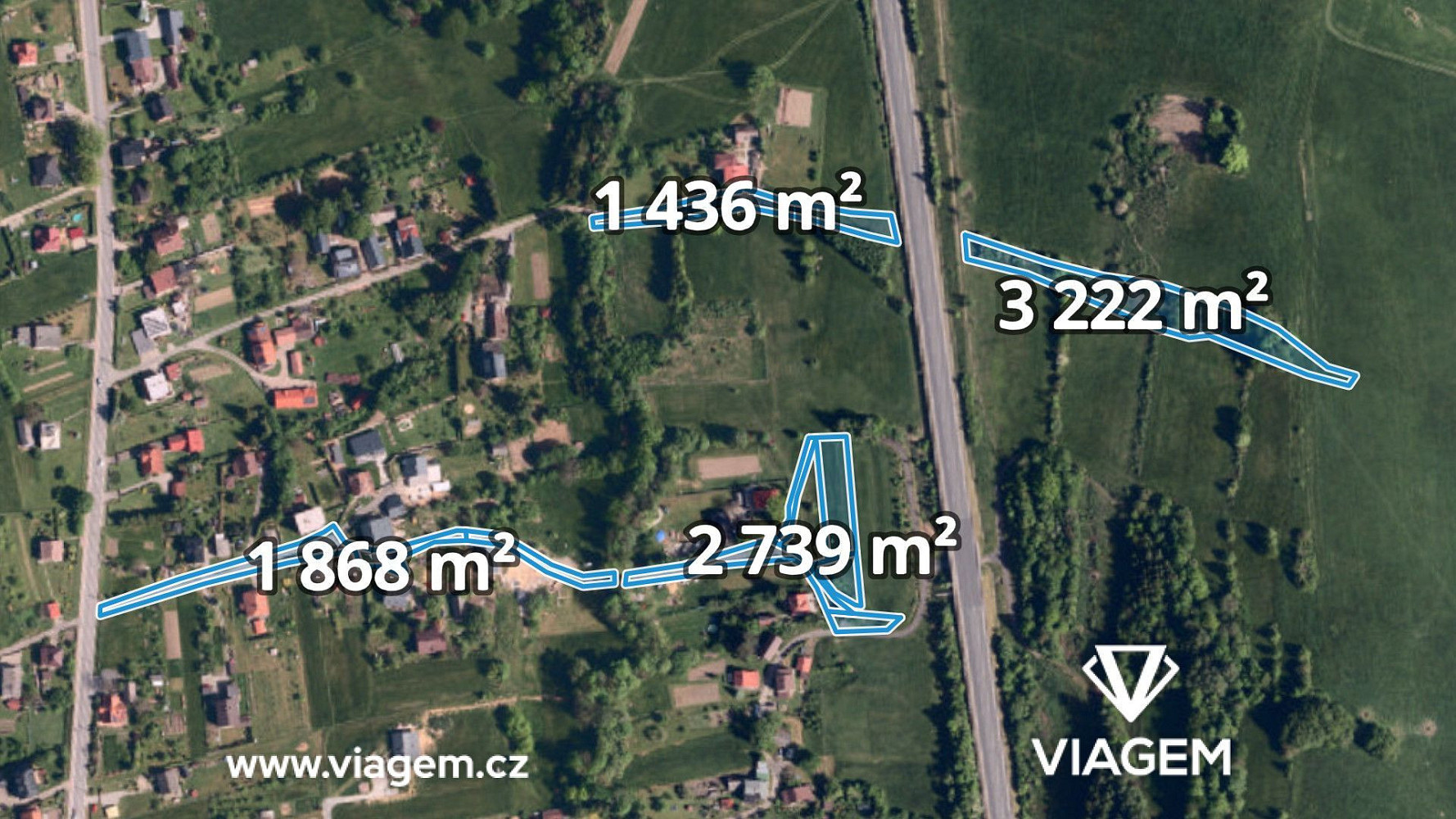 Prodej pole 1 013 m²