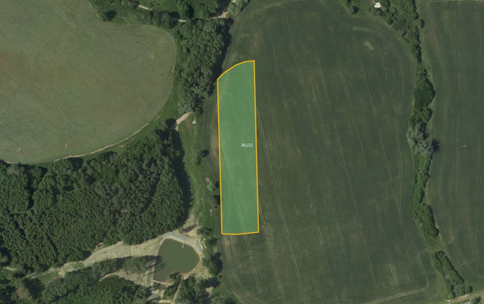 Prodej pole 7 790 m²