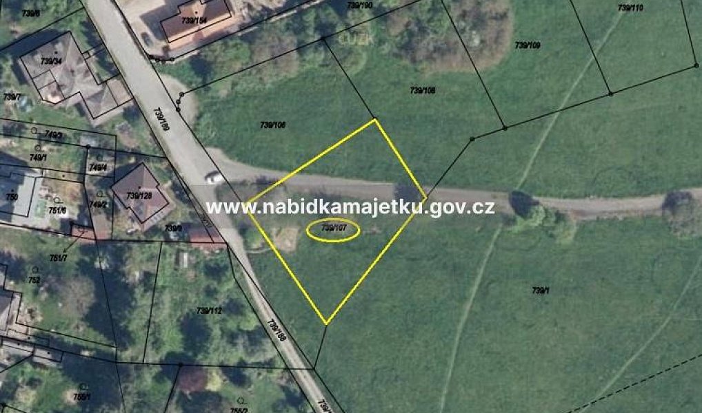 Prodej pozemku, 1341 m², Ústí nad Labem