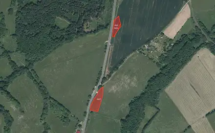 Prodej pole 6 128 m², Běšiny - Hořákov, okres Klatovy