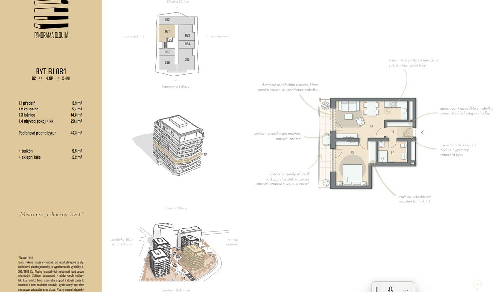 Prodej bytu 2+kk 44 m², Brno – náhled fotky 6