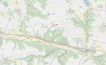 Dražba lesa 381 m², Vladislav