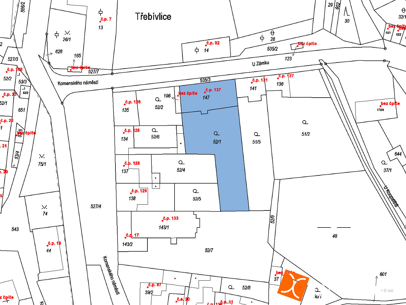 Prodej 1/4 komerčního objektu 326 m², pozemků 1198 m² – pohled 4