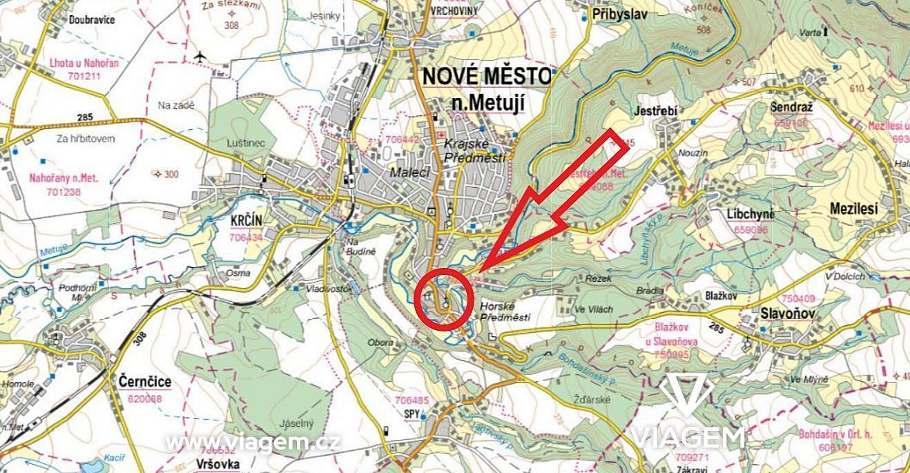 Zahrada 752 m², Podíl 67 % o výměře 501 m² – pohled 3