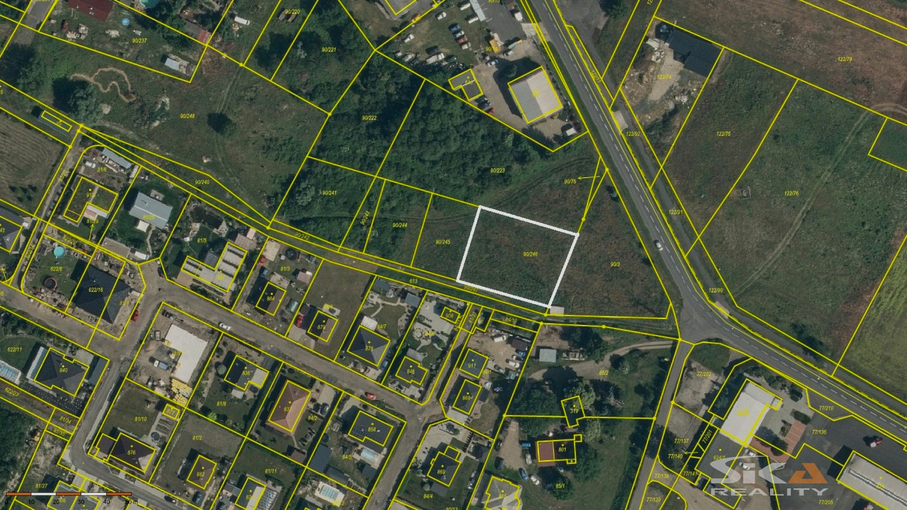 Prodej stavebního pozemku 1 201 m² – fotografie 2