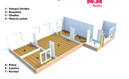 Prodej bytu 3+1 109 m²