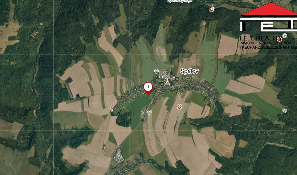 Prodej stavebního pozemku 1 310 m², Spálov – náhled fotky 5