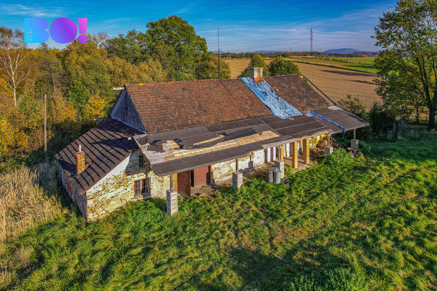 Dům – Albrechtice, Zadky – pohled 3