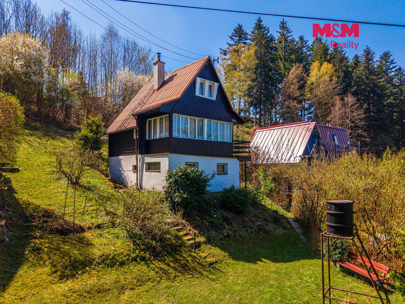 Prodej chaty/chalupy 32 m² s pozemkem 454 m² – fotografie 3