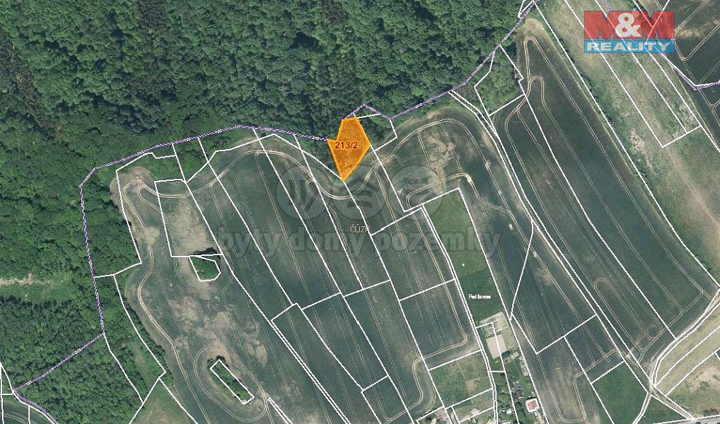 Prodej louky 1 683 m², Veselice – fotka 1 z 7