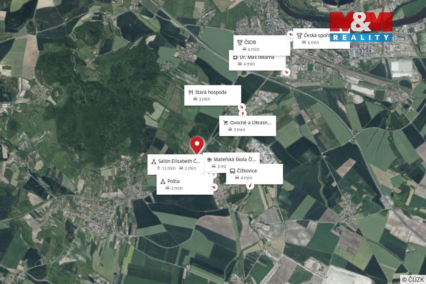 Prodej pozemku k bydlení, 2021 m², Čížkovice – další